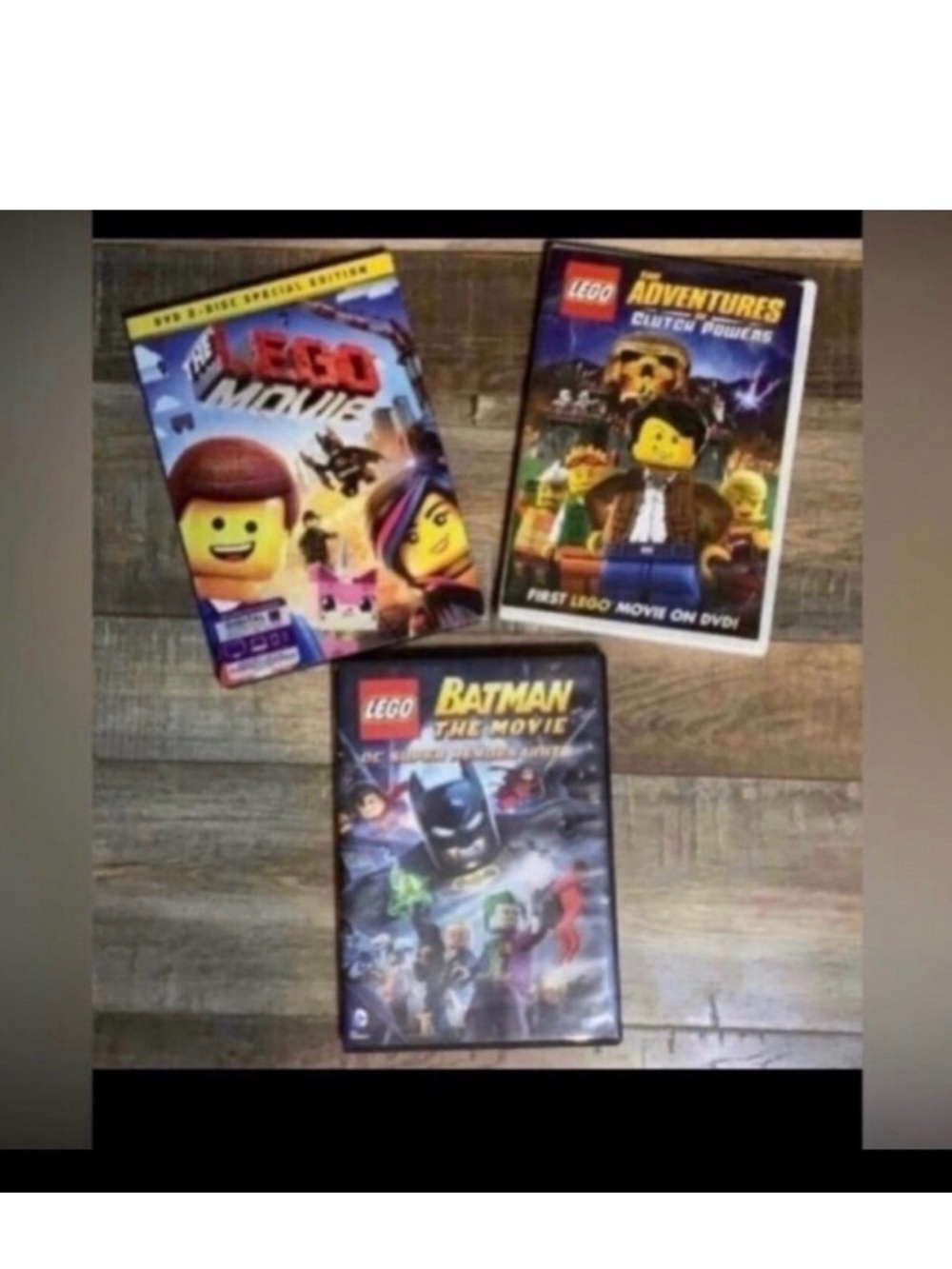 LOT OF LEGO DVDs-LEGO Movie bundle